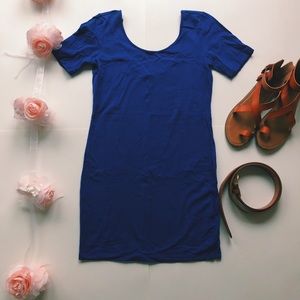 Royal Blue Casual Dress